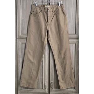 Blue Mountain Pants Men's 32x32 Tan Canvas Utility Carpenter Workwear